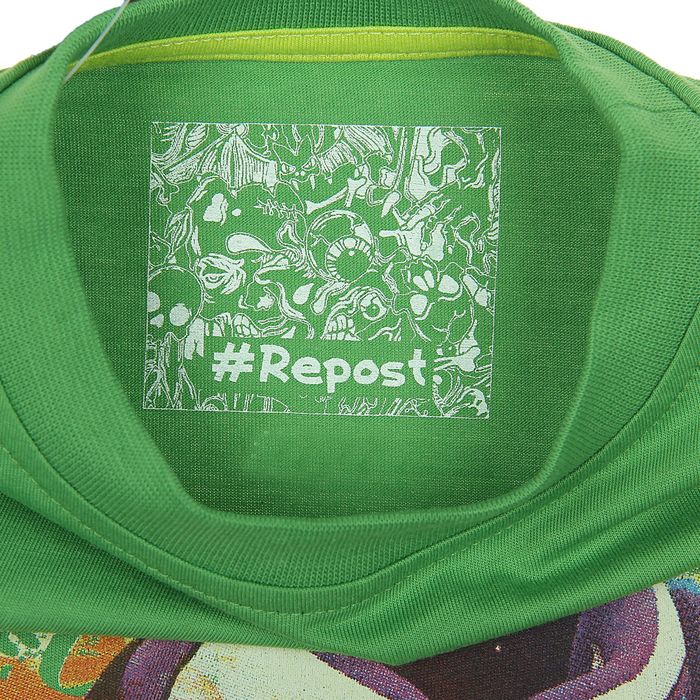 Футболка для мальчика, рост 176 см, цвет зелёный (арт. 16-1-40b-09-517-2)