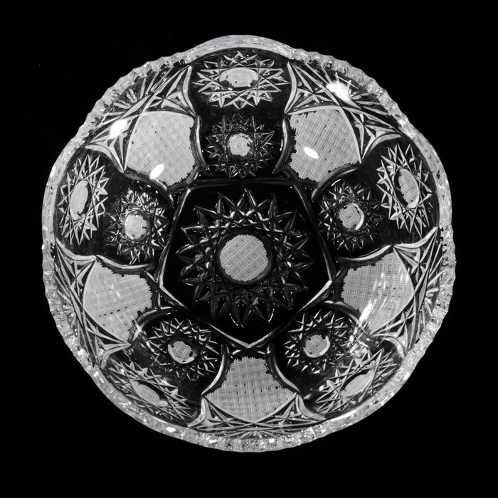 Блюдо хрустальное 24х9,5 см, 1,7 л