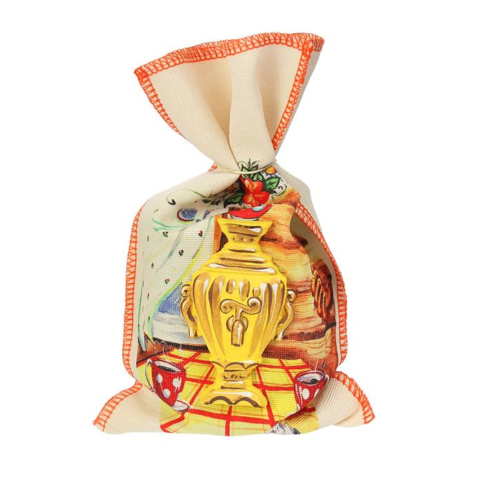 Мешочек для чая/сувенир "Самовар"