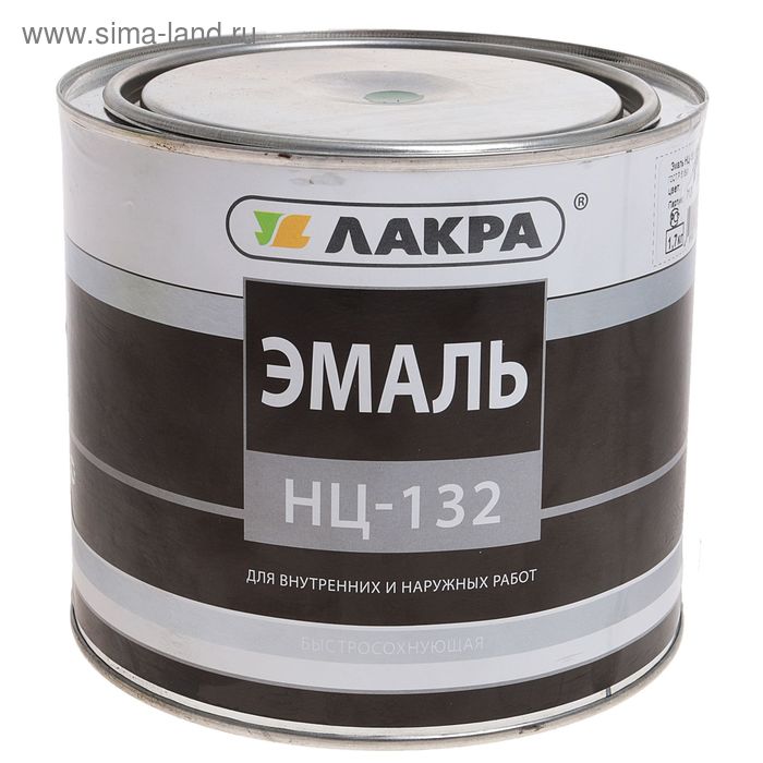 

Эмаль НЦ-132 зеленый 1,7кг