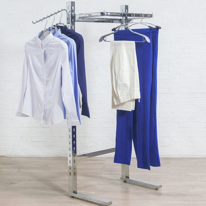 Опора под полки, 90 см, для ТР23а, пара, хром