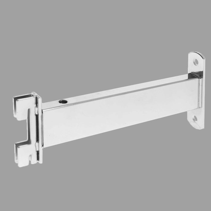 Крепёж к стене регулируемый, длина от 21 до 31,5 см, хром