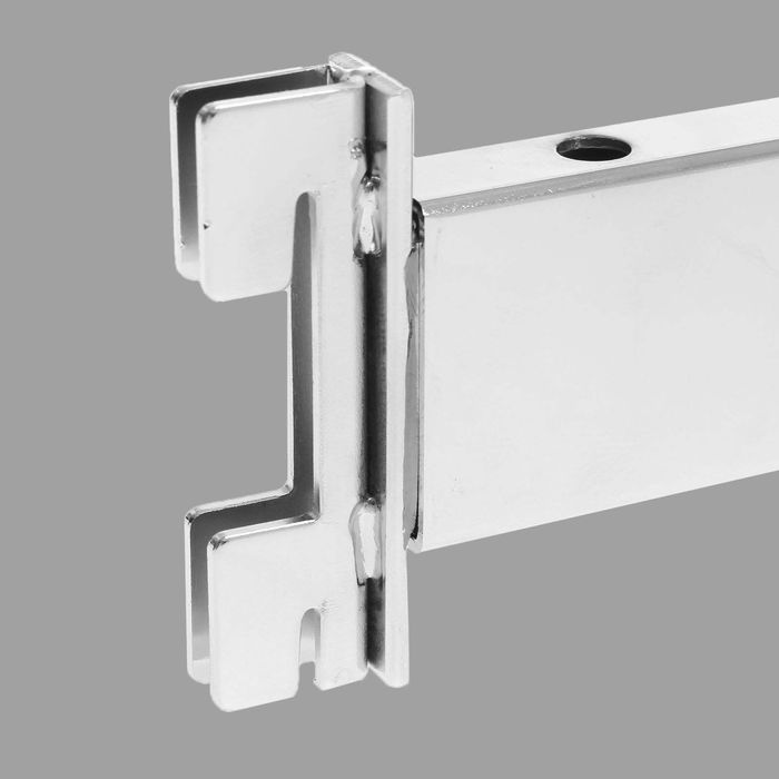 Крепёж к стене регулируемый, длина от 21 до 31,5 см, хром