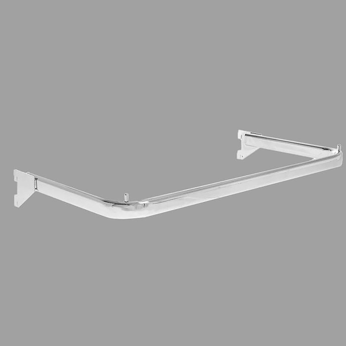 Кронштейн п-образный, L=60 см, хром