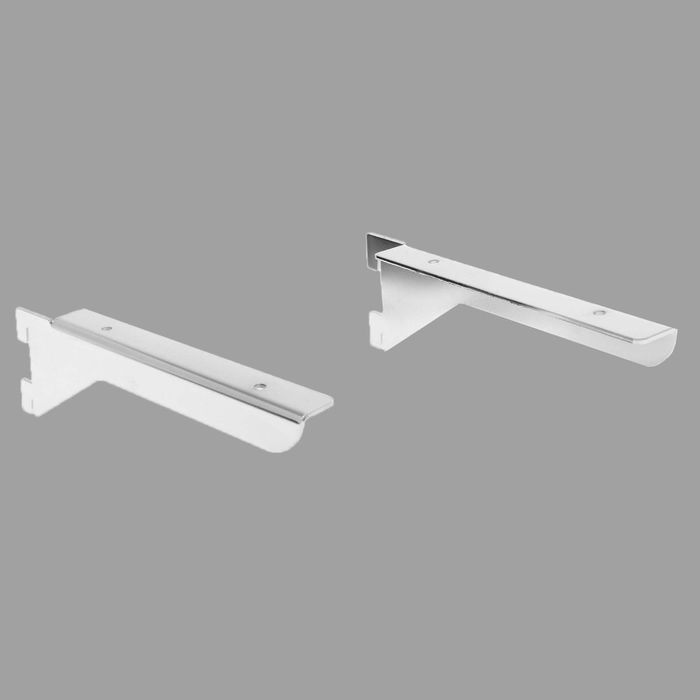 Полкодержатель, L=20 см, пара, хром