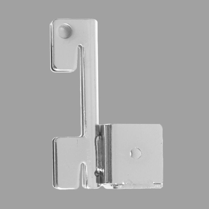 Крепление для панели, с упором, хром