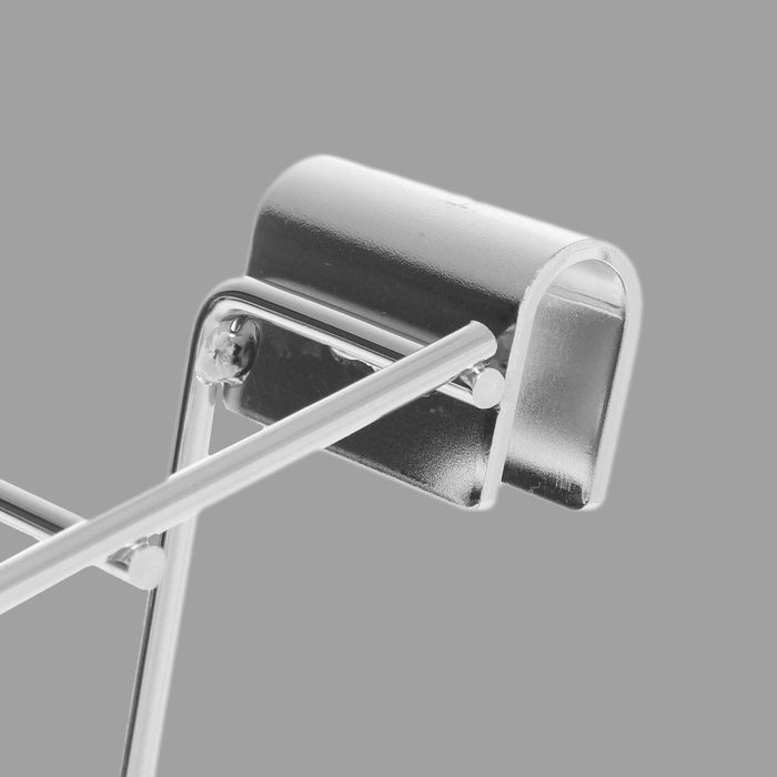 Кронштейн-дисплей для рубашек, 7 ячеек, хром