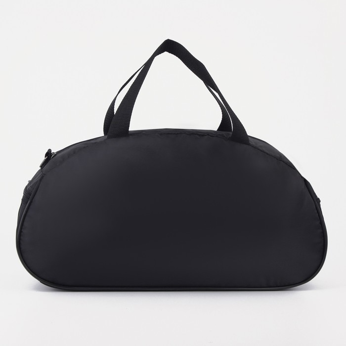 Сумка спортивная на молнии, 1 отдел, 1 наружный карман, цвет чёрный МИКС