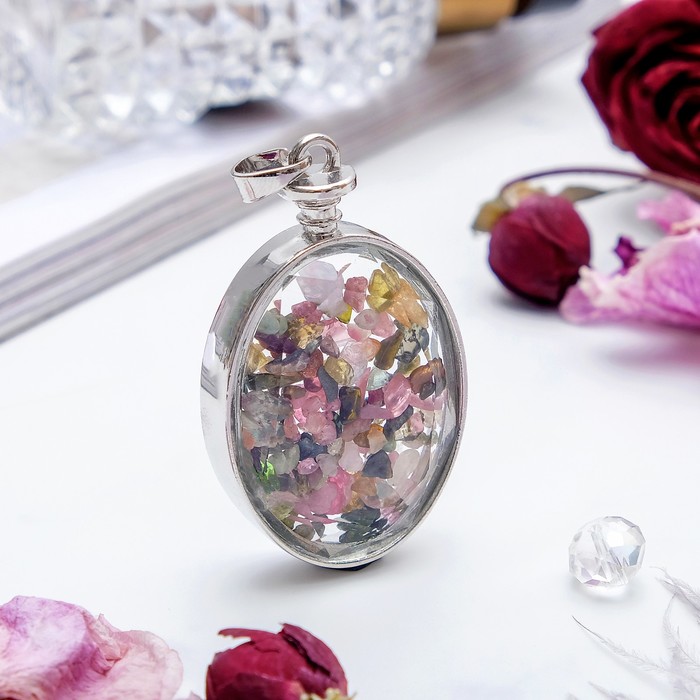 Подвеска флакон "Турмалин", форма МИКС