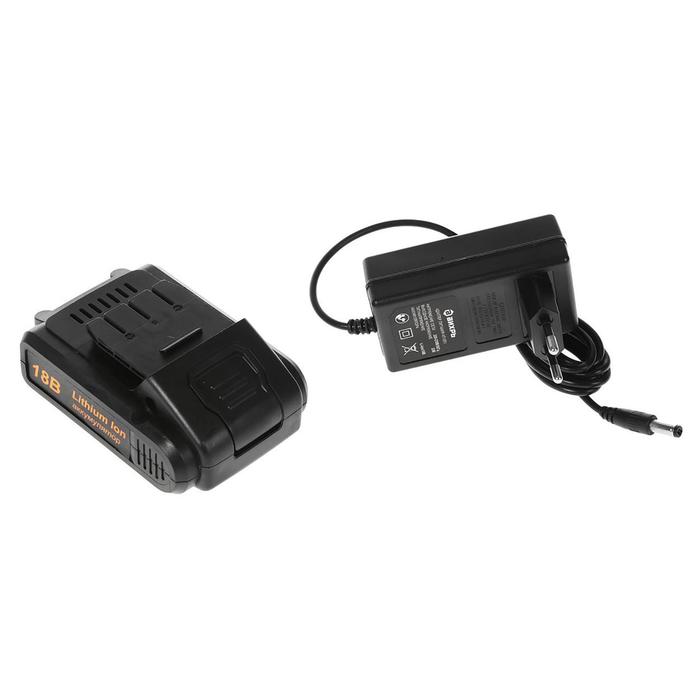 Дрель-шуруповерт "Вихрь" ДА-18Л-2К, аккумуляторная