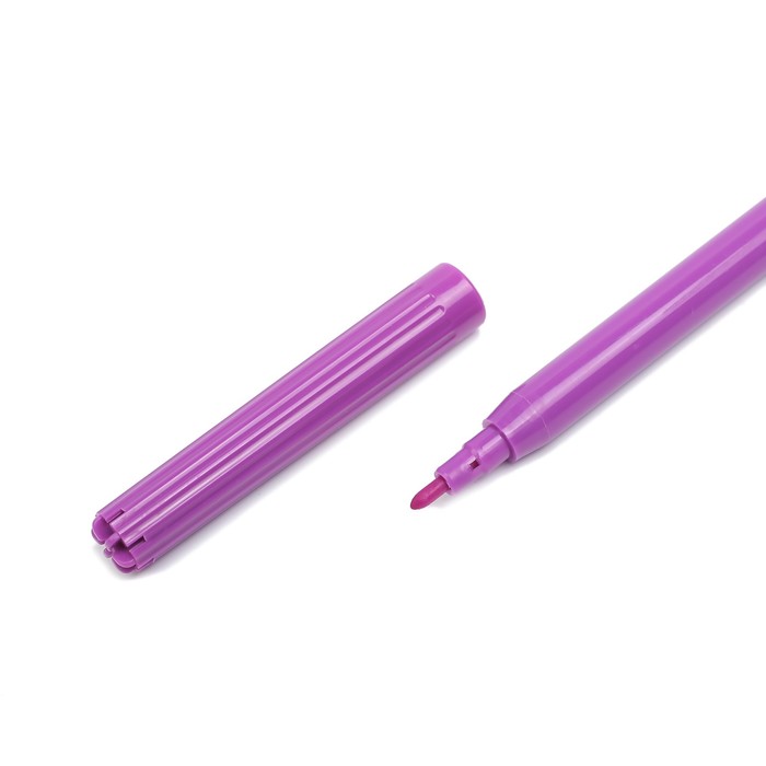 Фломастеры 24 цвета,вентилируемый колпачок DELI