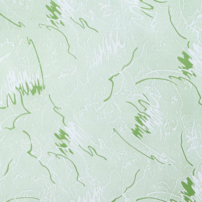 Обои бумажные "Зиг-заг", зелёные, 0,53 x 10,05 м, 1409