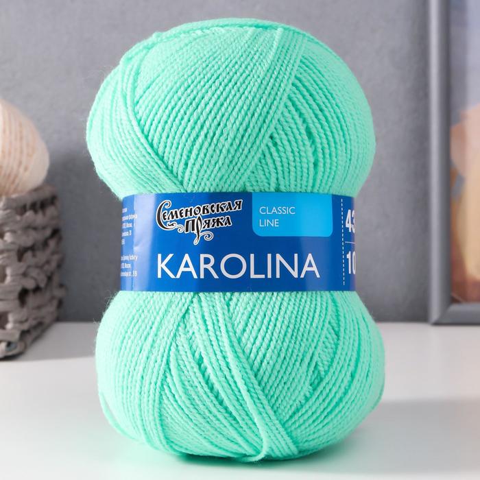 Пряжа Karolina (Каролина) 100% акрил 438м/100гр (899 весна)