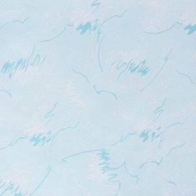 Обои бумажные 'Зиг-заг', голубые, 0,53 x 10,05 м, 1407 Ош