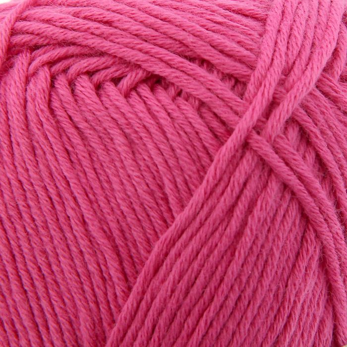 Пряжа "Bella" 100% хлопок, 180м/50гр (489 фуксия)