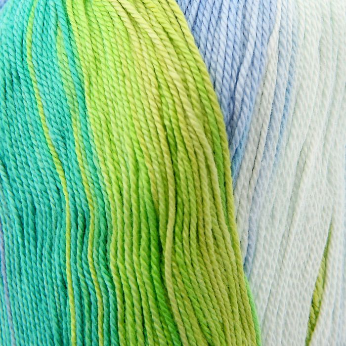 Пряжа "Miss batik" 100% мерсеризованный хлопок 280м/50гр (3713)