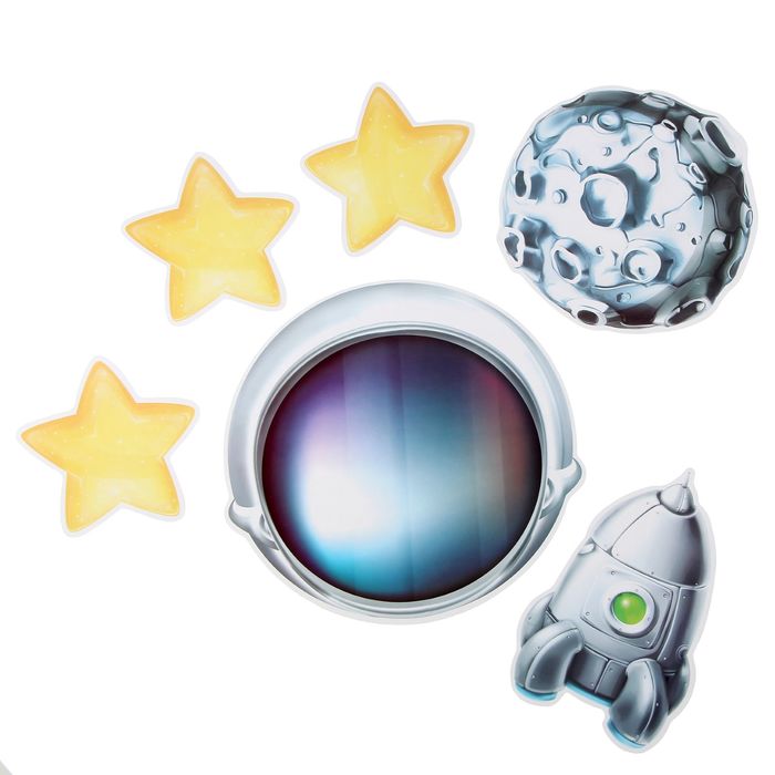 Набор элементов для детской фотосессии "Юный космонавт"