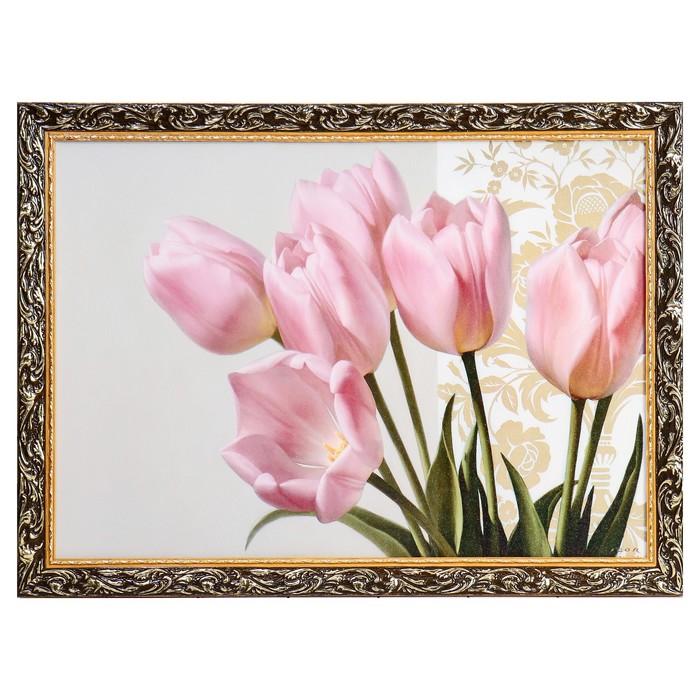 Картина "Тюльпаны" 57х77 см