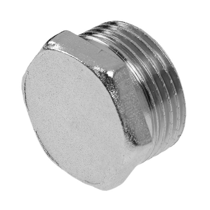 Заглушка Aquafit, 3/4", пробка, никелированная