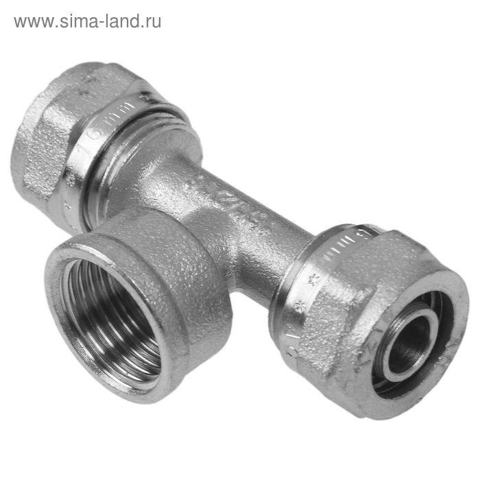 

Тройник AQuapex, обжимной, 16 мм х 1/2" внутренняя резьба х 16 мм
