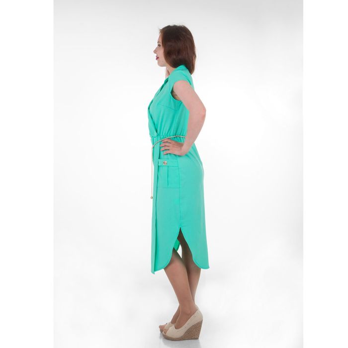 Платье женское, размер 44, рост 168, цвет мята (арт. 17251)