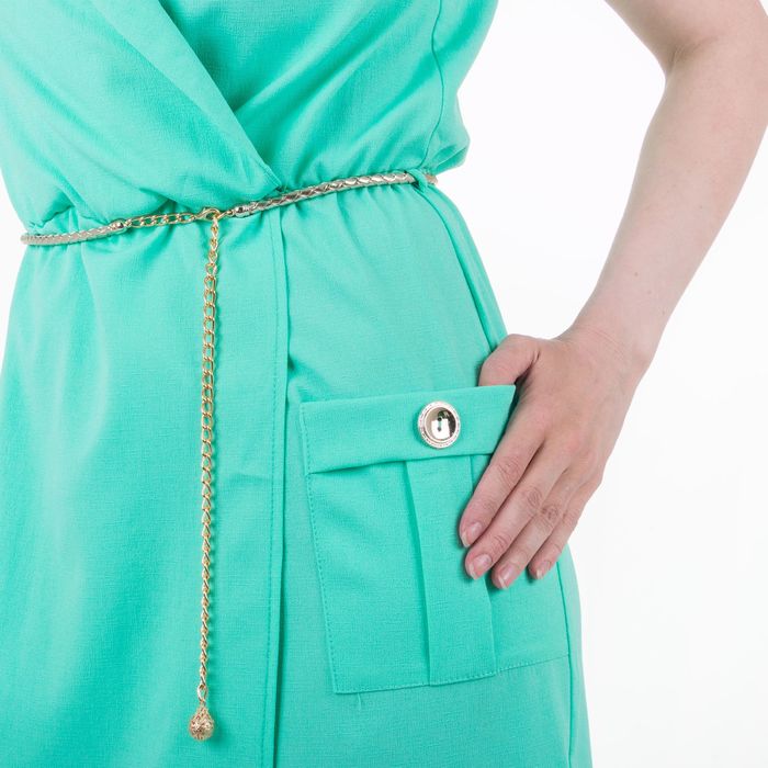 Платье женское, размер 44, рост 168, цвет мята (арт. 17251)