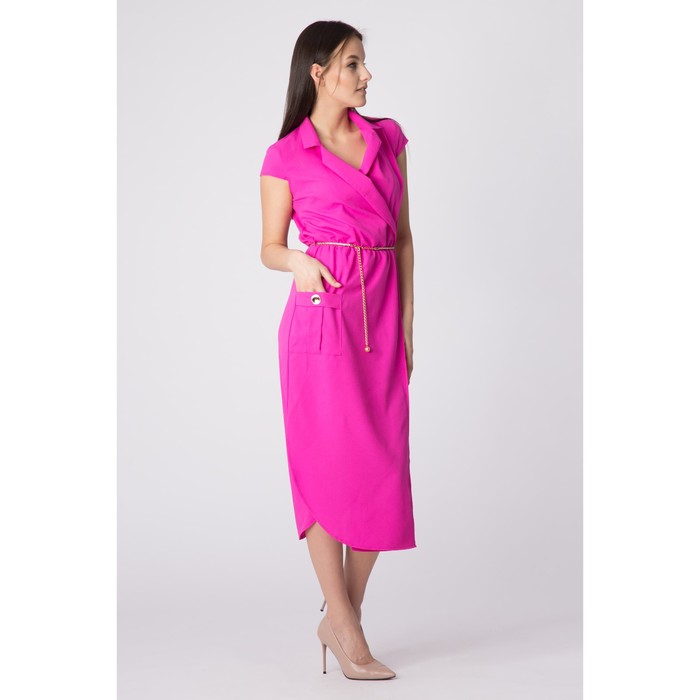 Платье женское, размер 44, рост 168, цвет фиолетовый (арт. 17251)