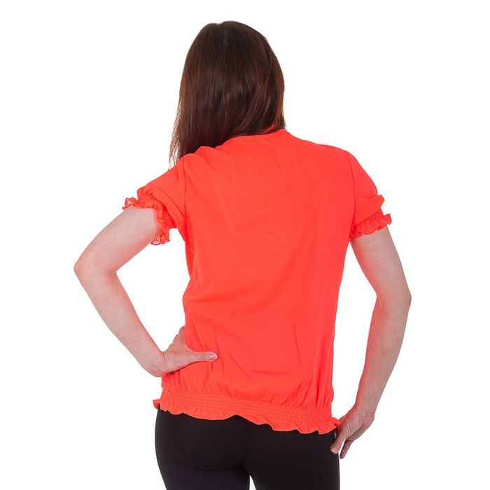 Блузка для беременных 2246, цвет оранжевый, размер 48, рост 170