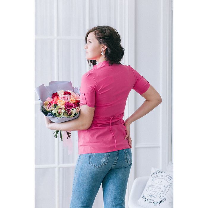 Блузка для беременных 2242, цвет малина, размер 42, рост 170