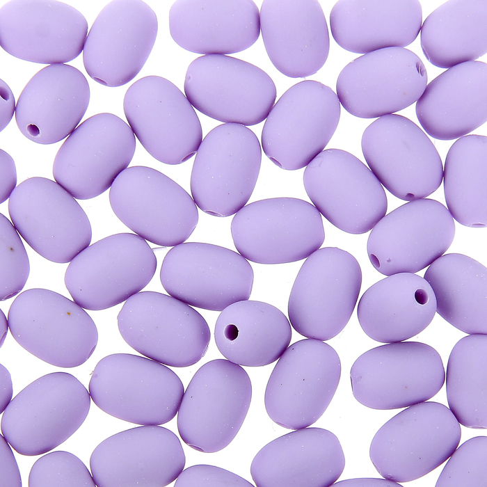 Бусины Zlatka 8x11 мм, набор 50±2 шт., (11 сиреневый)