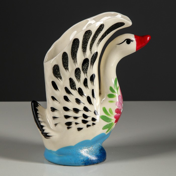 Ваза "Белый лебедь"