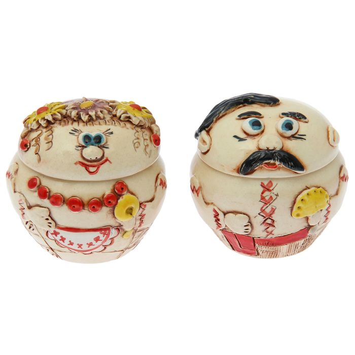 Набор для специй Солонка "Шарик" 2шт