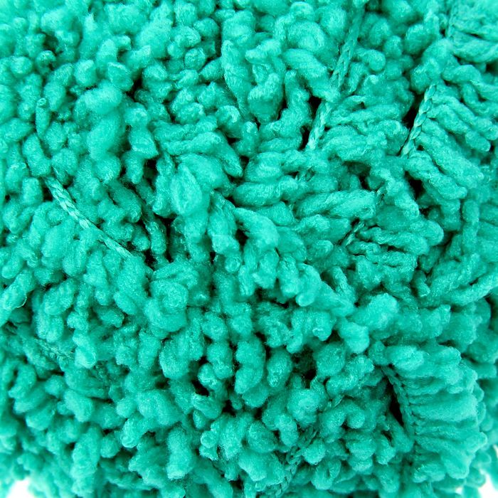 Пряжа "Кроха" 100% микрополиэстер 75м/50гр (2571 зел.бирюза)