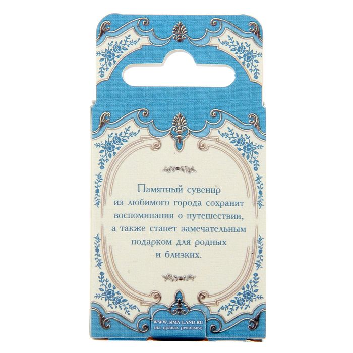 Магнит «Новосибирск» (с россыпью из натуральных камней)