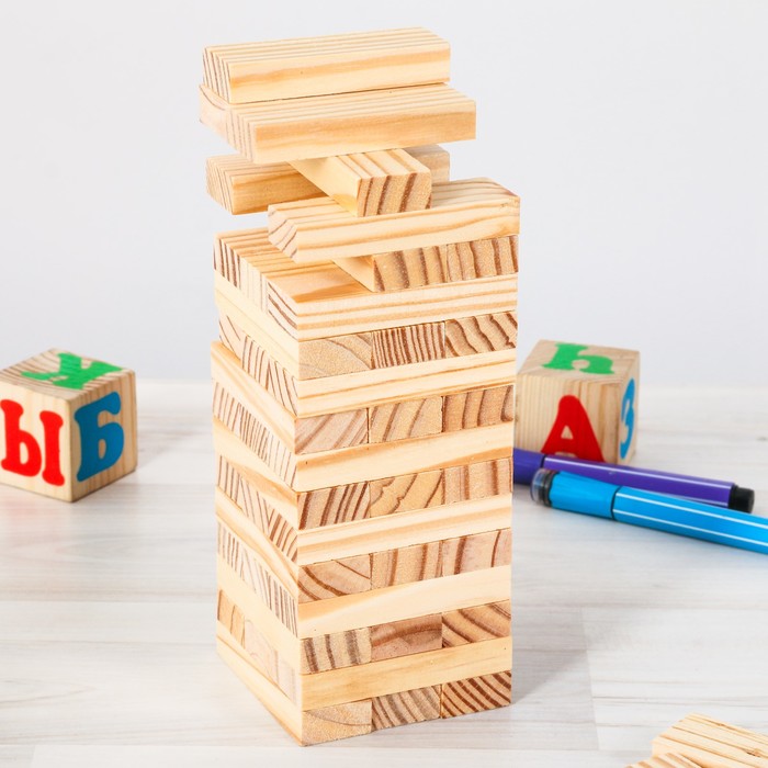 Настольная игра "Падающая башня для самых маленьких»