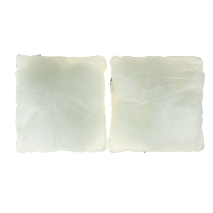 Набор подушек Адамас синтетических 40х40см 2шт, микрофайбер чехол спанбонд, п/э