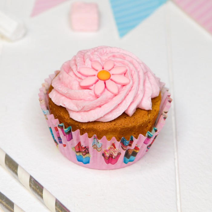 Формочки для выпекания &quot;С Днём рождения&quot;, кексики, набор 24 шт.