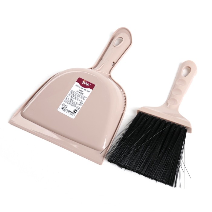 Набор "Мини": щетка-сметка с совком, цвет МИКС