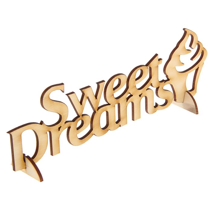 Деревянная заготовка "Sweet Dreams"