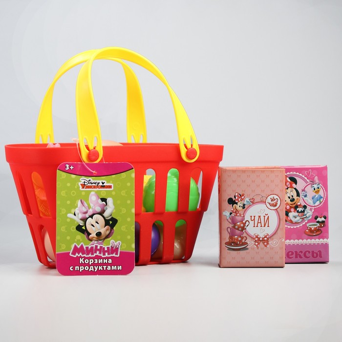 Корзина с продуктами, "Минни Маус"