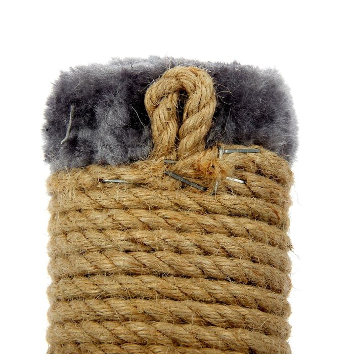 Когтеточка круглая настенная, 50 х 7 см, микс цветов