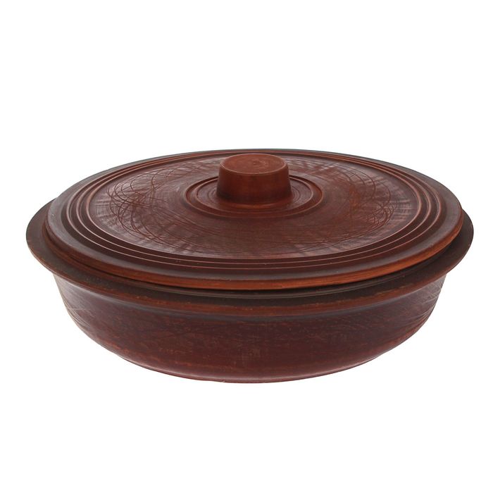 Сковорода "Узор" с крышкой, 1,5 л