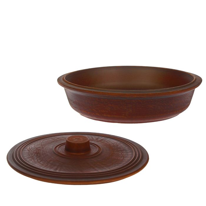 Сковорода "Узор" с крышкой, 1,5 л