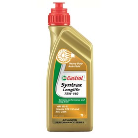 

Масло трансмиссионное Castrol Syntrax Longlife 75W-140 SAF-Х, 1 л