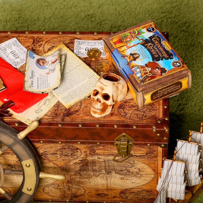Настольная игра - квест "Сокровища капитана Крэйга"