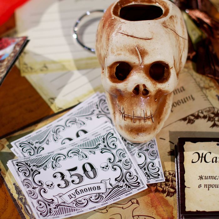 Настольная игра - квест "Сокровища капитана Крэйга"