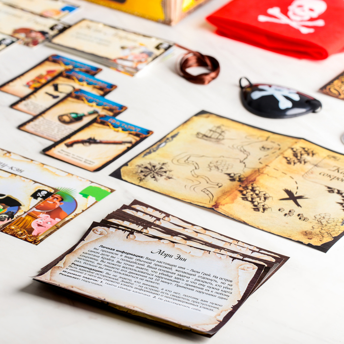 Настольная игра - квест "Сокровища капитана Крэйга"