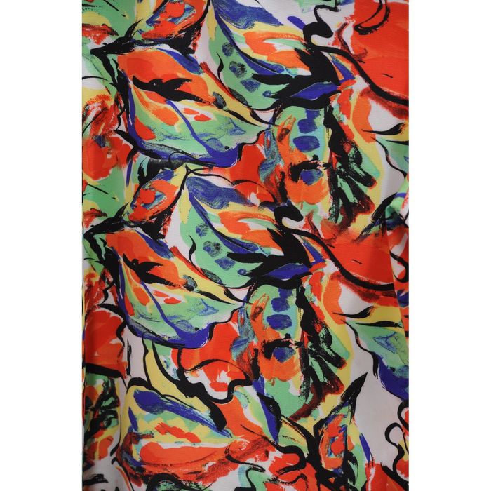 Туника женская 4801а С+, размер 52, рост 164см, цвет красный/зеленый