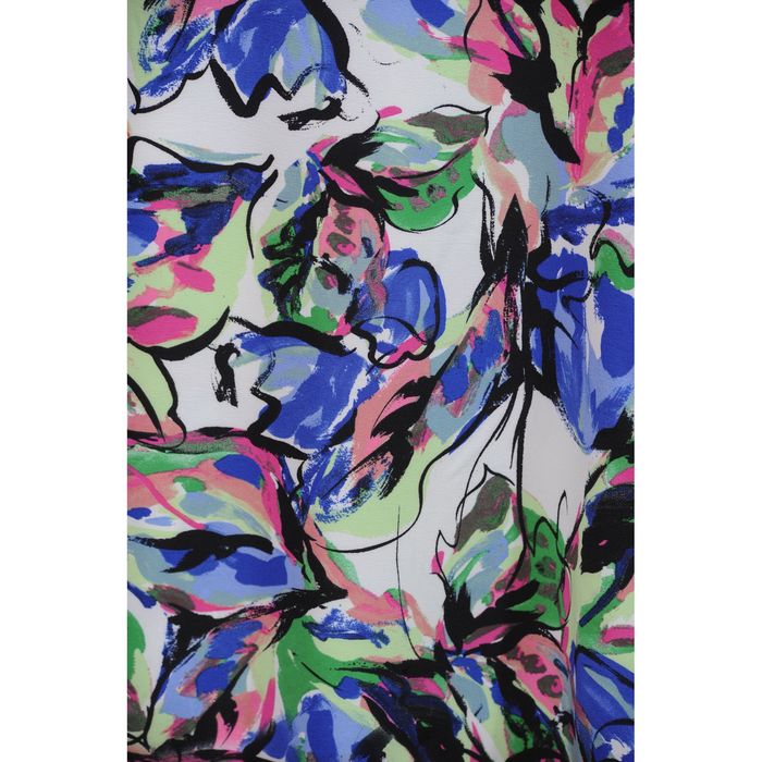 Туника женская 4801, размер 46, рост 164 см, цвет синий/зеленый