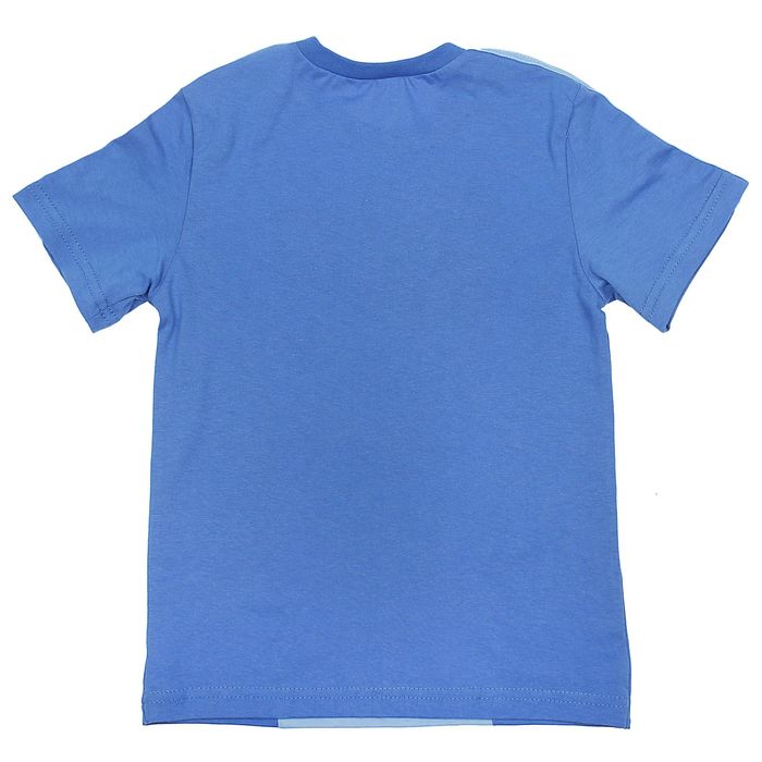 Футболка для мальчика, рост 122-128 см (64), цвет васильковый/голубой (арт. Д 08243)